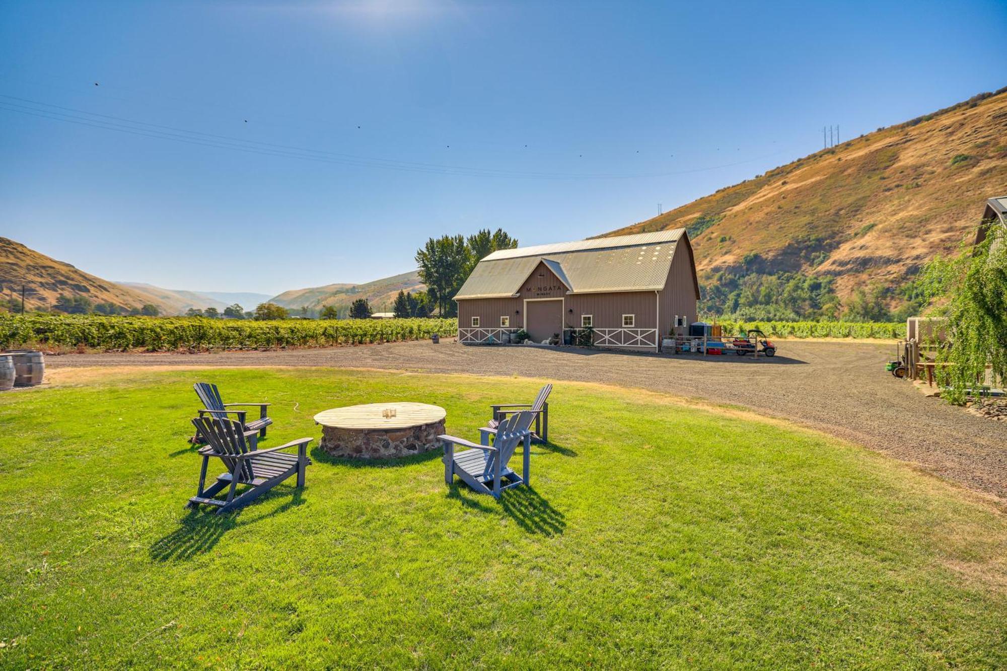 Mongata Winery Romantic Retreat On-Site Tastings! Milton-Freewater Екстериор снимка